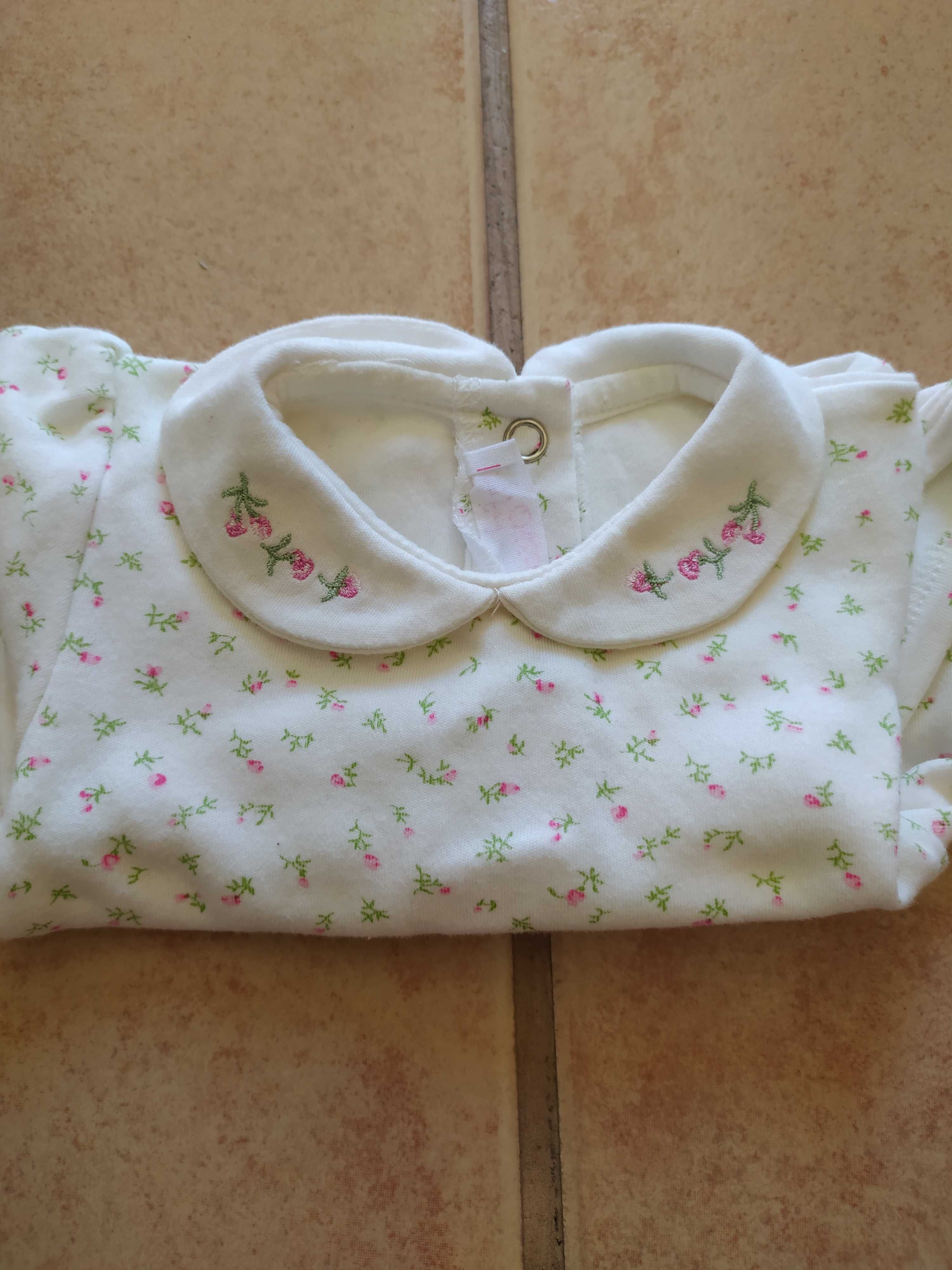 Conjunto chicco, bebé menina, 3 meses