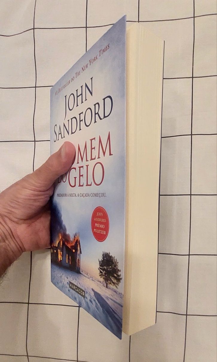 "O Homem do Gelo" de John Sanford