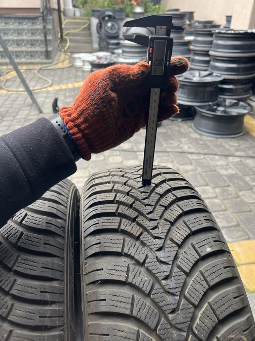 Шини зимові 205/60 r16 Falken Eurowinter ідеал 7,8мм
