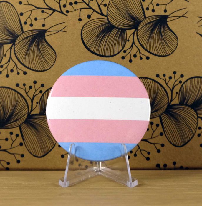 Przypinka LGBT Trans 38 mm