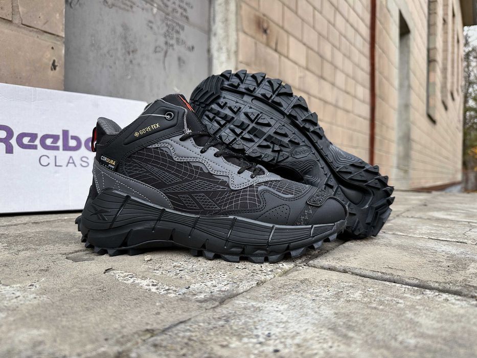 Мужские зимние кроссовки на меху Reebok Zig Kinetica 2.5 Edge gore-tex