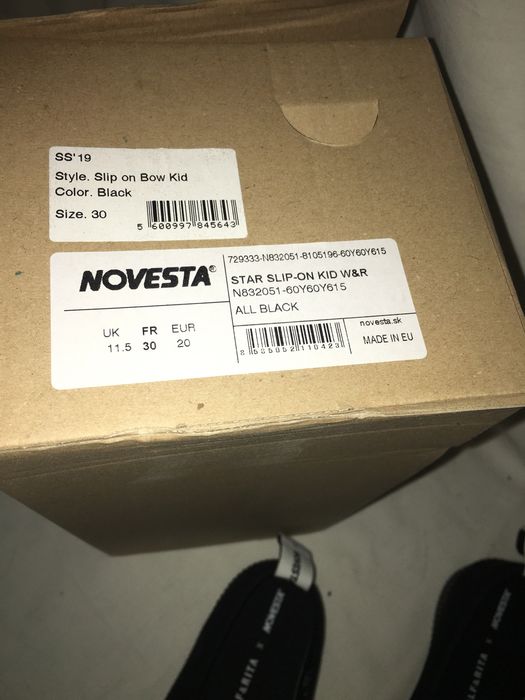 Ténis Novesta Slip On Bow Shoes - Wolf & Rita