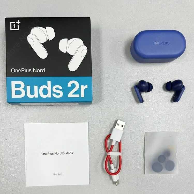 ⇒ OnePlus Nord Buds 2R - наушники BT5.3, 12.4mm, Dolby Atmos, 8+38ч.