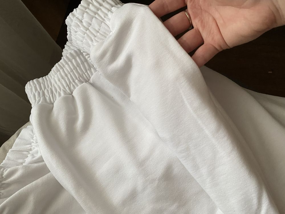 джогери спортивні штани білі джогеры