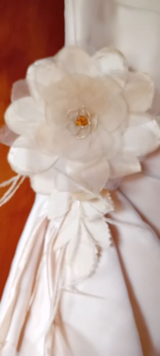 Vestido de noiva +véu