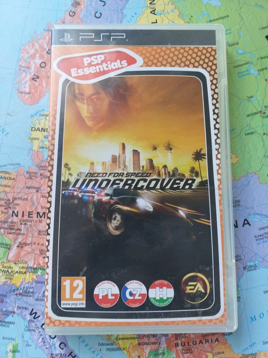 Gra Sony psp need for Speed undercover