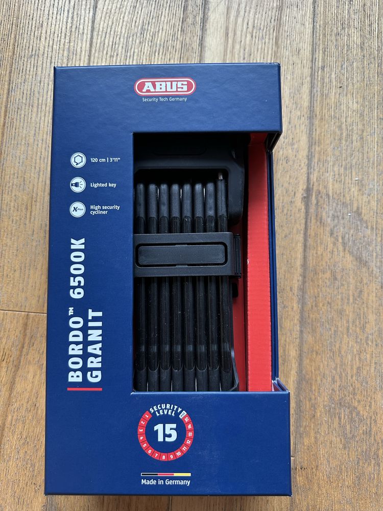 abus bordo 6500k granit 120 cm