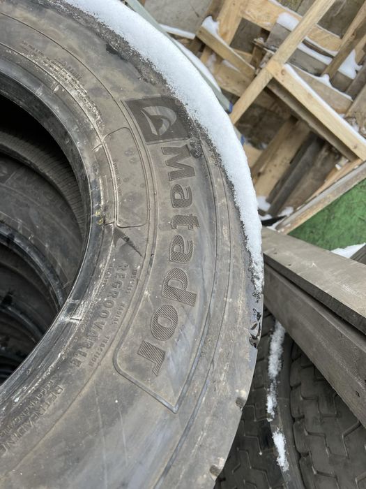 Шины бу резина 315 70 22,5 Адванс и Матадор