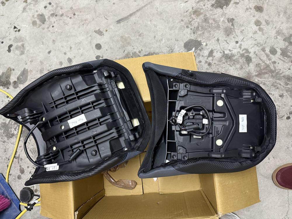 Banco BMW R1200 e R1250 GS-GSA aquecido + conforto
