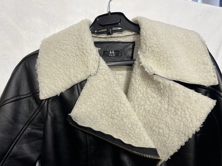 Куртка авіатор дублянка XS-M