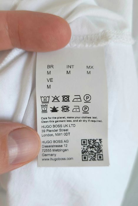 Hugo boss centr logo футболка