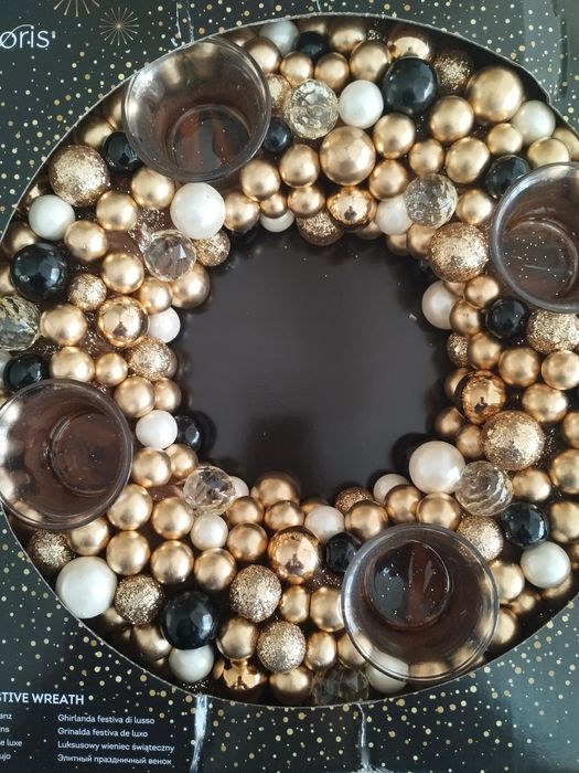 Guirlanda para mesa de festa