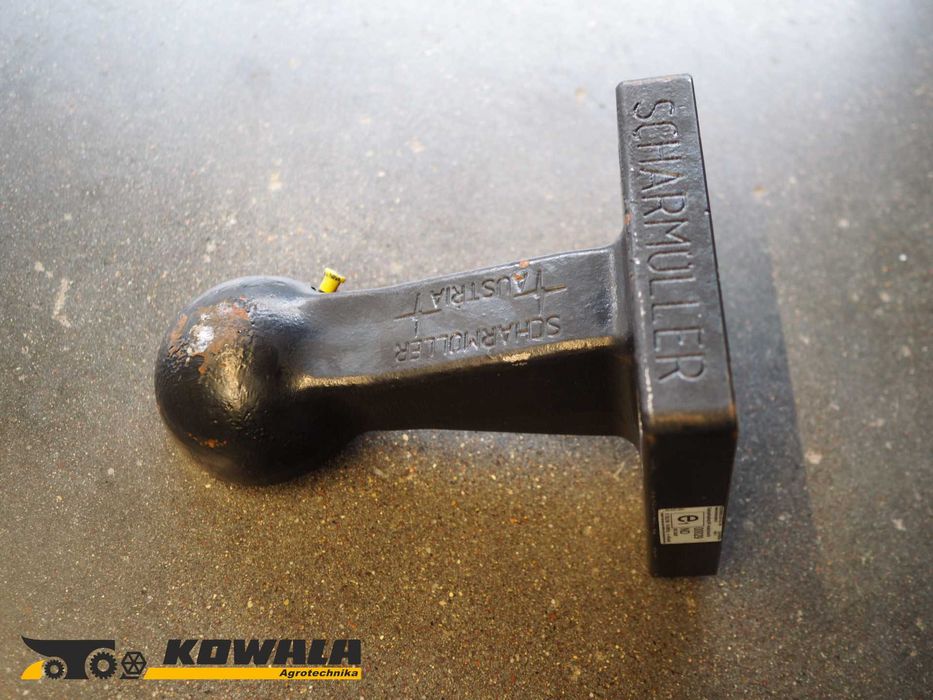 Zaczep K80 kulowy, ucho zaczepowe, belka, płyta, tandem, wóz, agregat