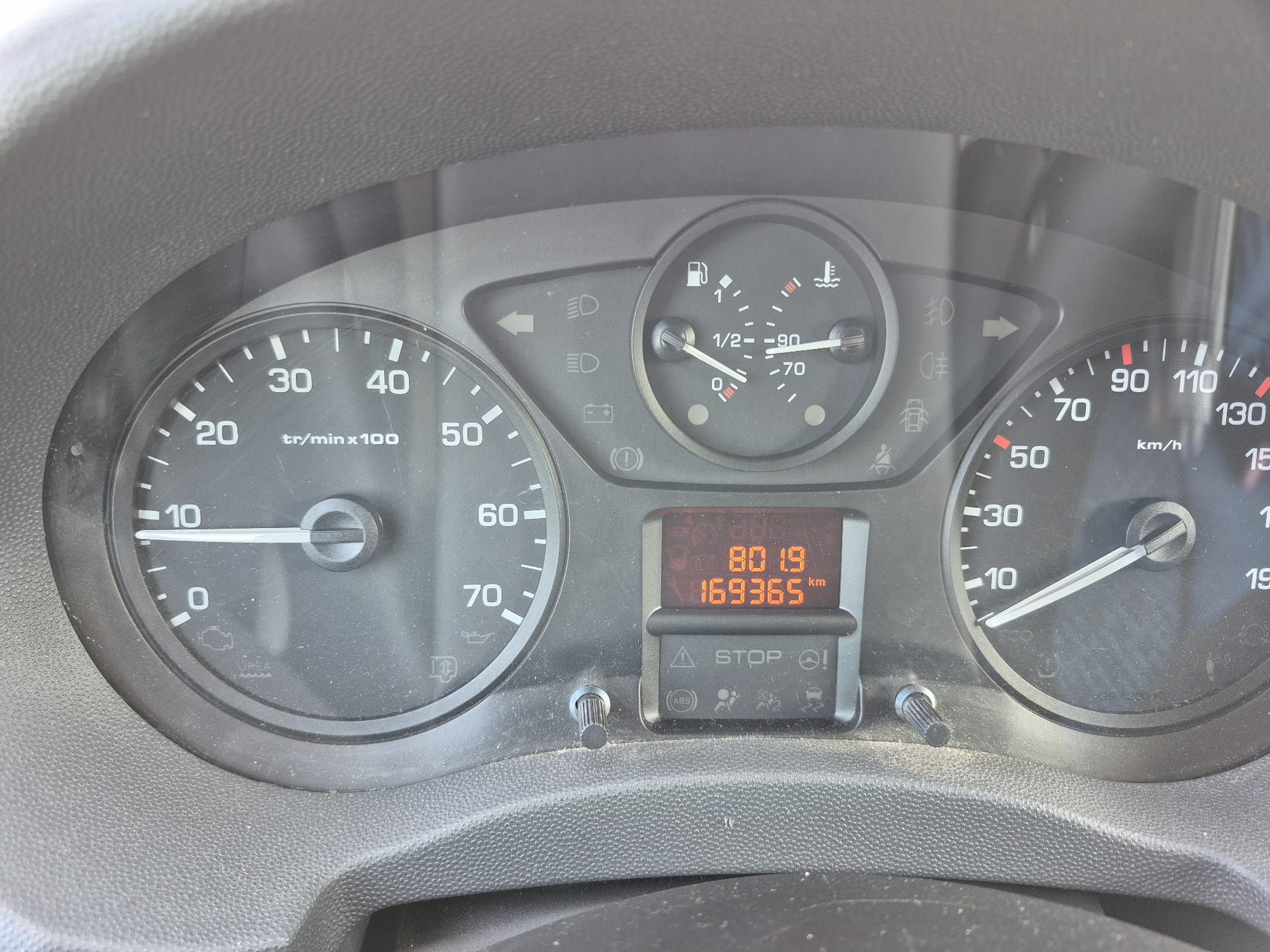Fiat Scudo 2016 rok klimatyzacja
