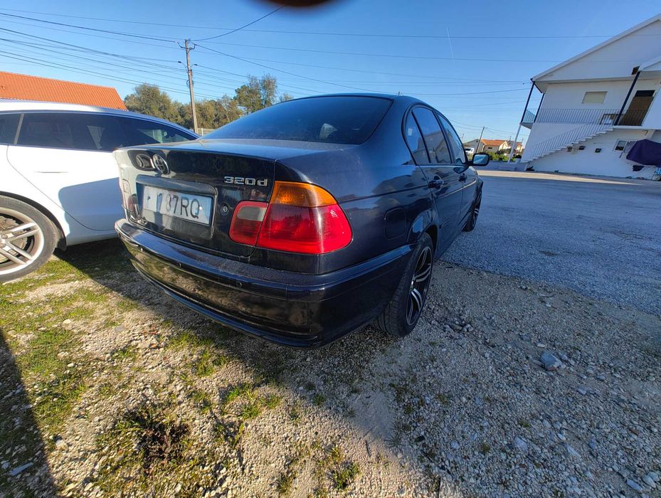 BMW e46 320d azul escuro