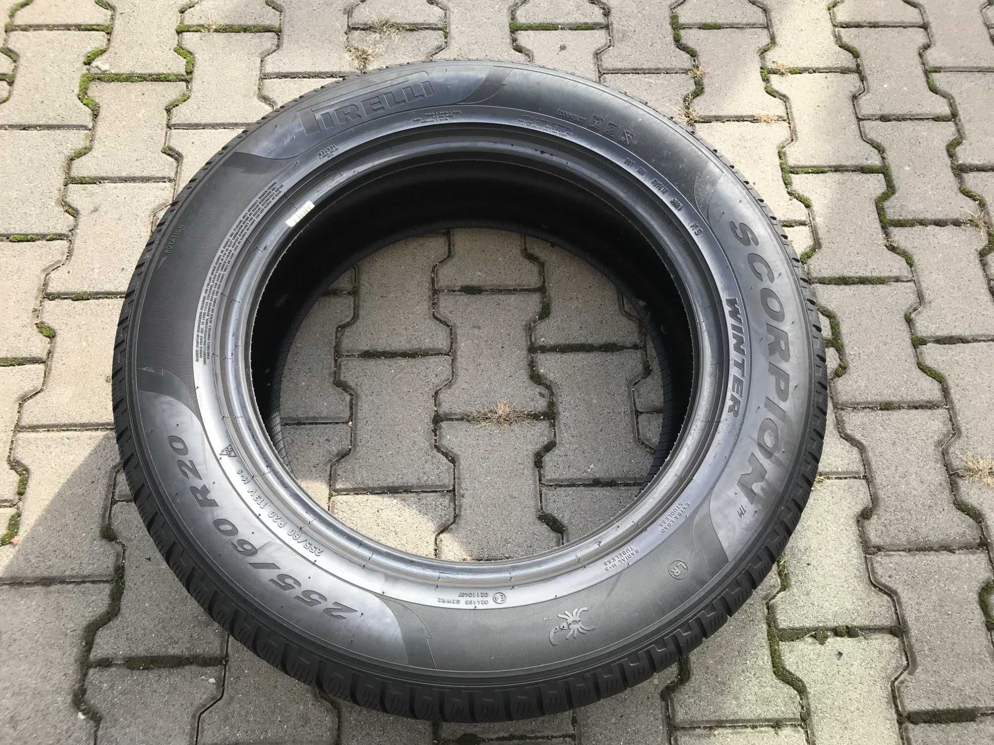 2x 255/60R20 113V M+S Pirelli Scorpion Winter TM opony zimowe 2021 R