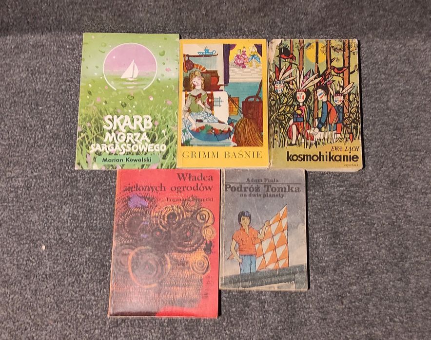 Zestaw książek dla dzieci PRL, stare bajki, bajki dla dzieci