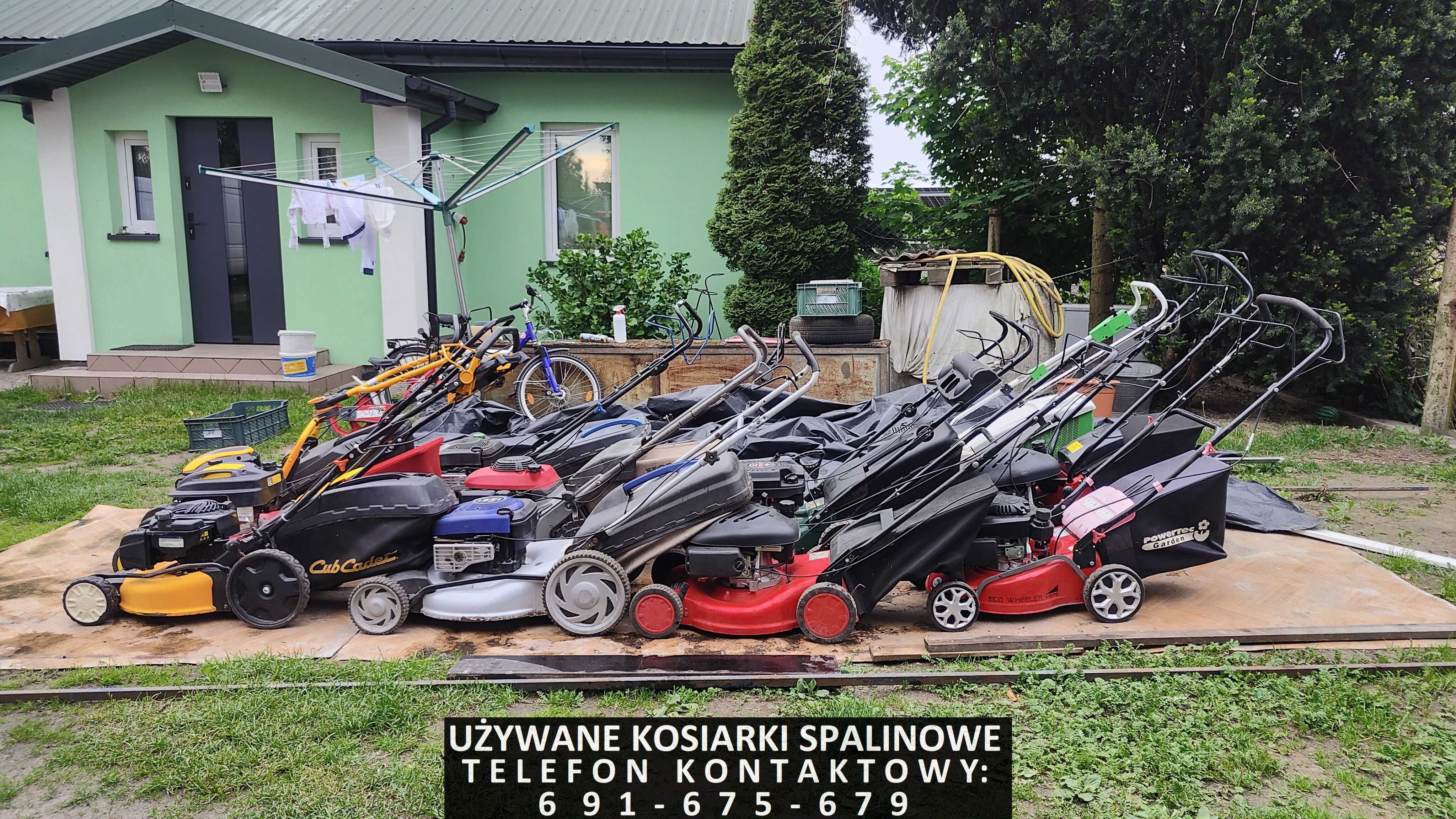 Kosiarka spalinowa - silniki B&S/Honda/wyrzut boczny/kosz/napęd