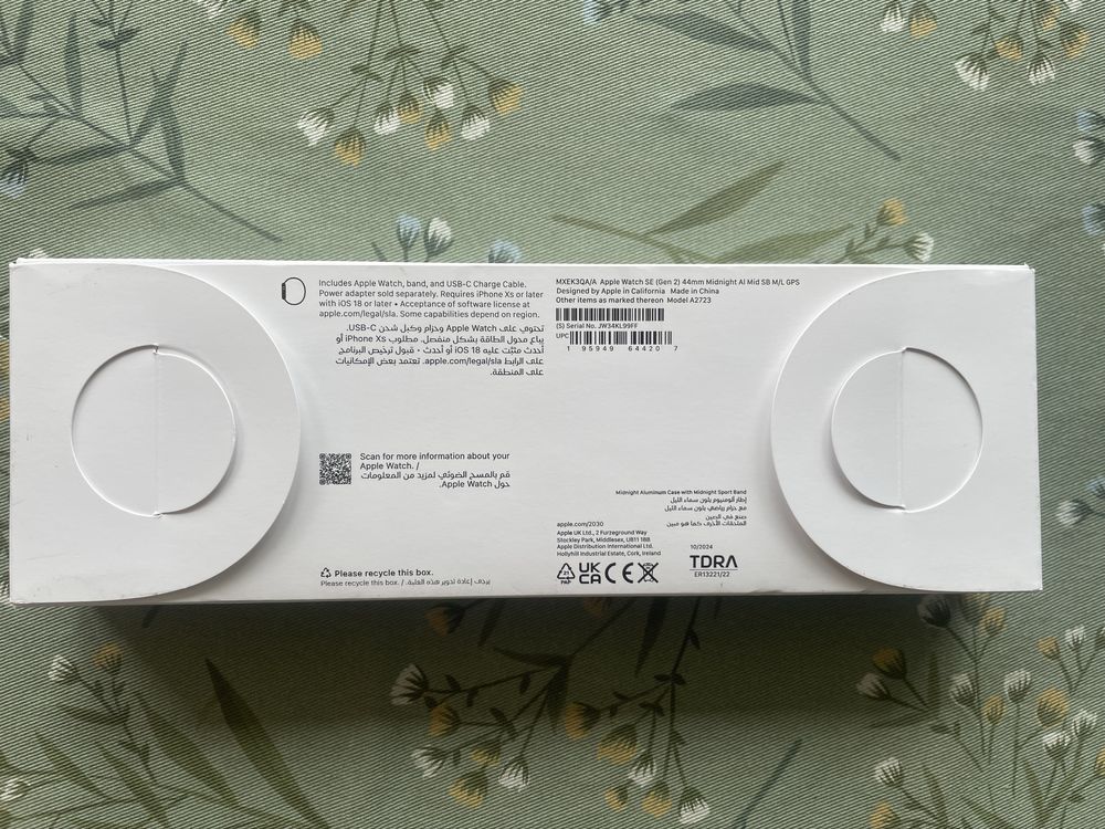 Apple Watch SE (GEN 2) Novo