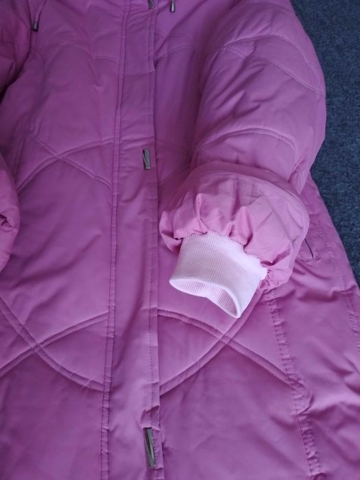 Пуховик стьобаний зимовий новий куртка пальто Black and Red