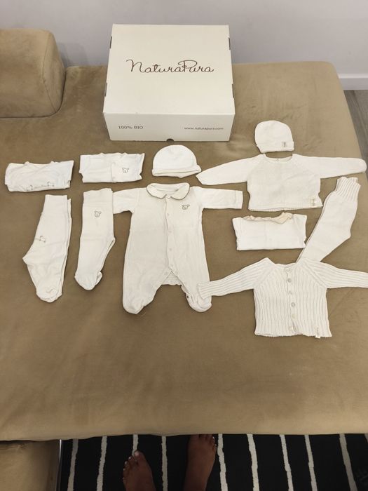 roupa bebe- kit diamante naturapura