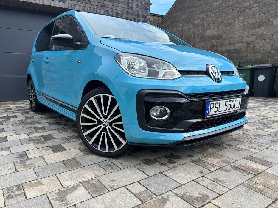Volkswagen up! stan idealny, 2 komplety opon z felgami, R-LINE
