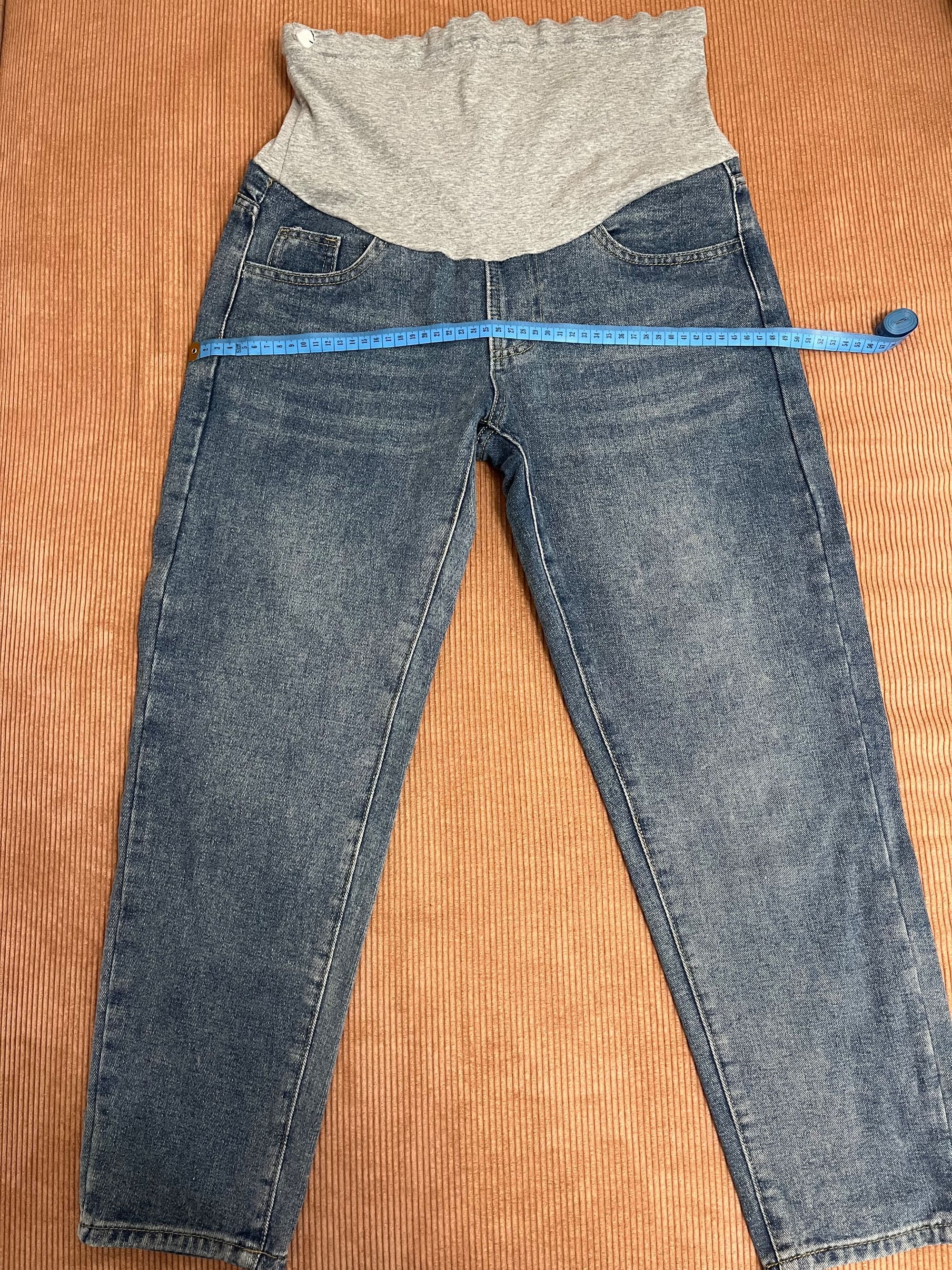 Spodnie ciążowe, jeansy, rozm. 38 lub M