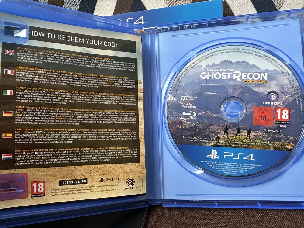 Игры для Playstation 4, ps4, ps5 Ghost Recon Wildlands