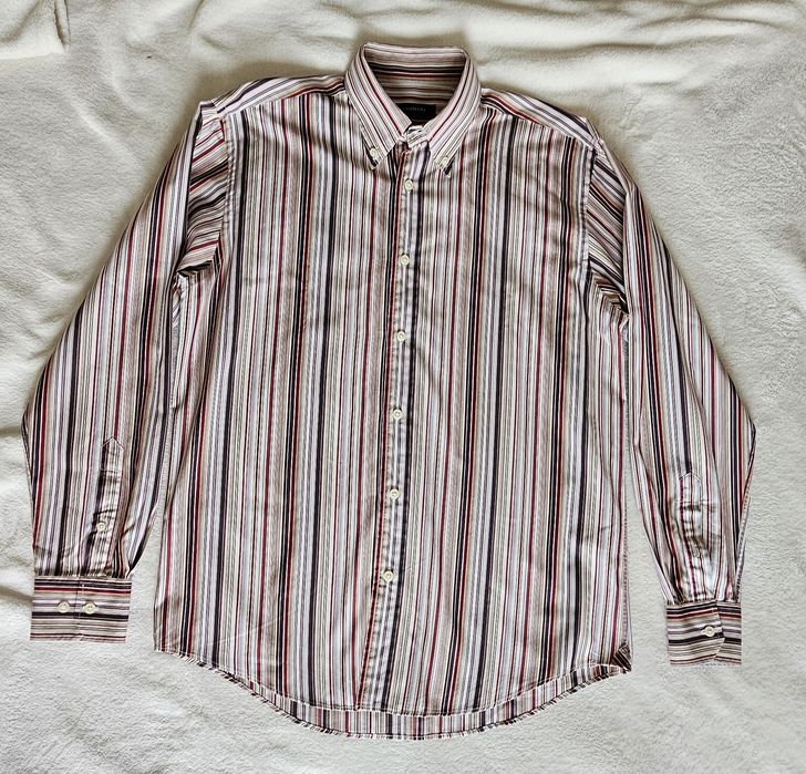 Camisa riscas Cortefiel