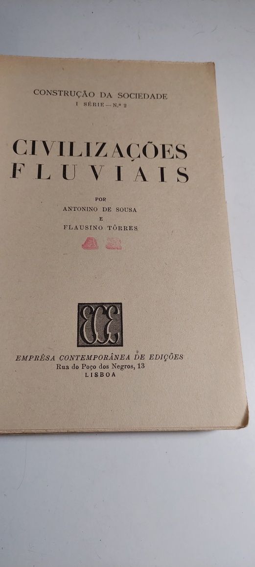 Civilizações Fluviais - António de Sousa, Flausino Torres