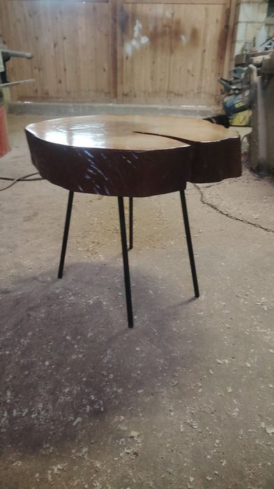Stolik drewniany loft