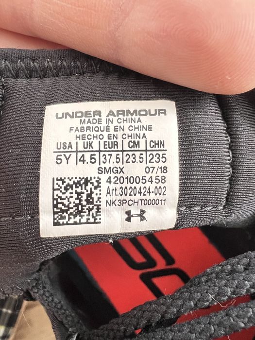 Кросівки Ander Armour 37,5