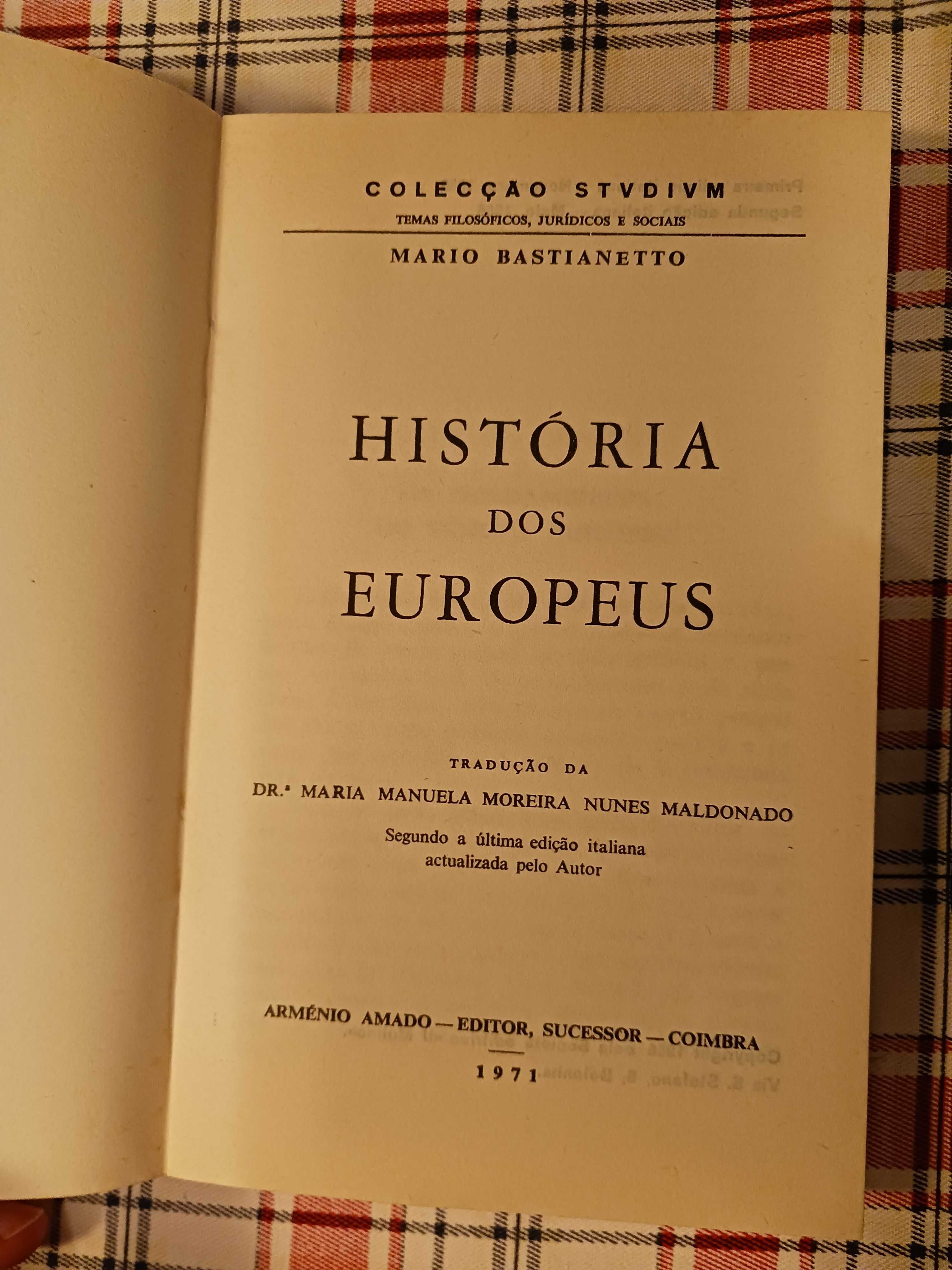 Bastianetto, História Europeus e Marinoff, Mais Platão, Menos Prozac!