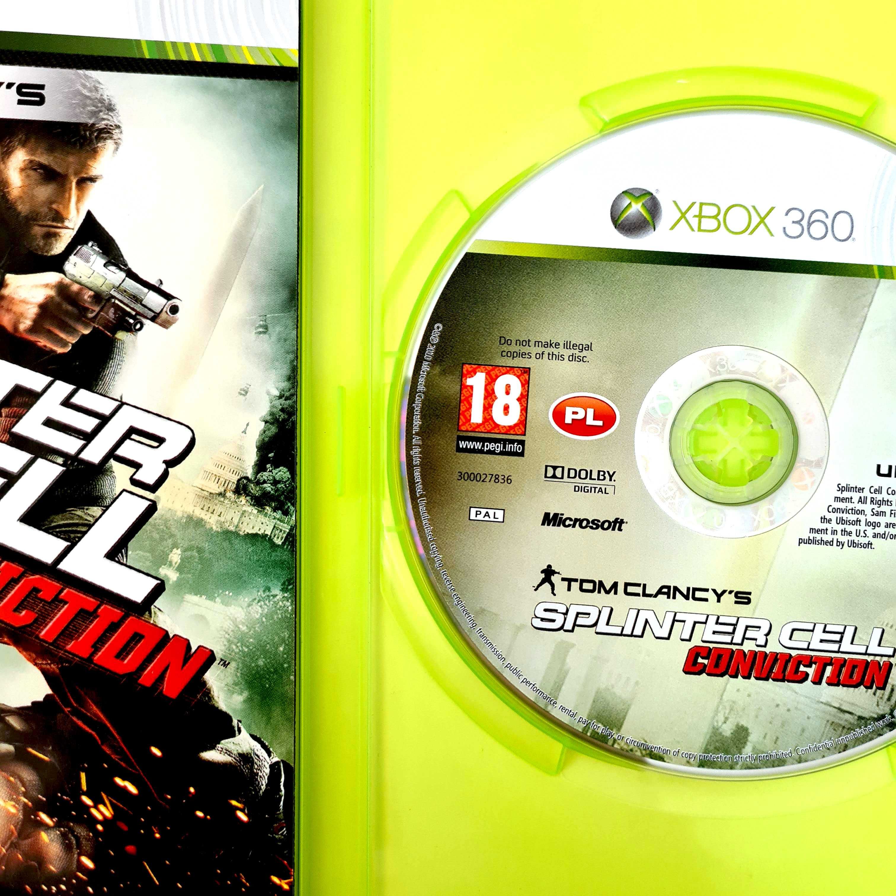 Tom Clancy's Splinter Cell Conviction PL Xbox 360