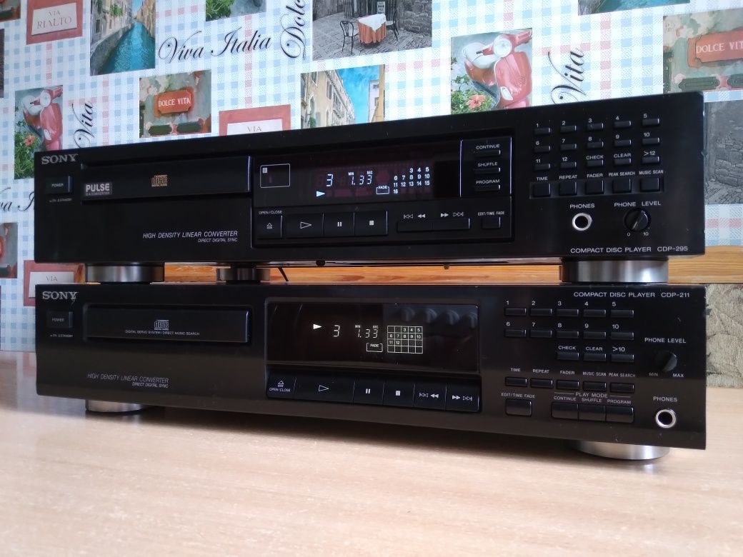Японский проигрыватель CD Sony CDP-211/CDP-295,АССОРТИМЕНТ,гарантия!