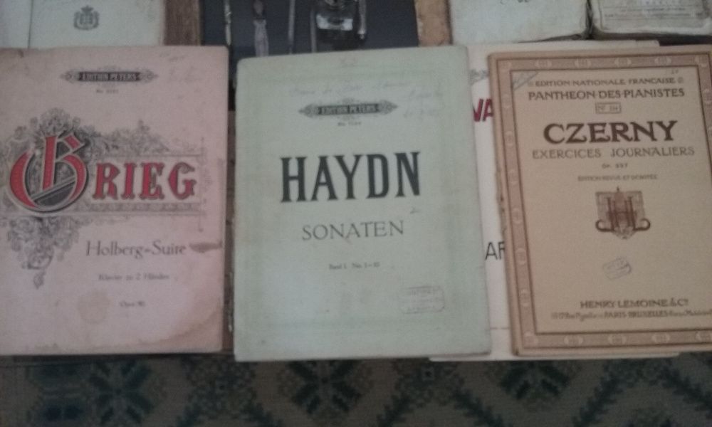 Três Partituras para Piano, Ano 1930