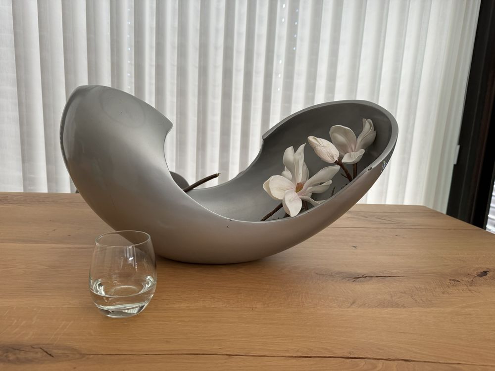 Centro de mesa - decorativo em prata