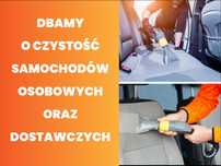 KARCHER pranie tapicerki samochodowej, auta osobowe i dostawcze