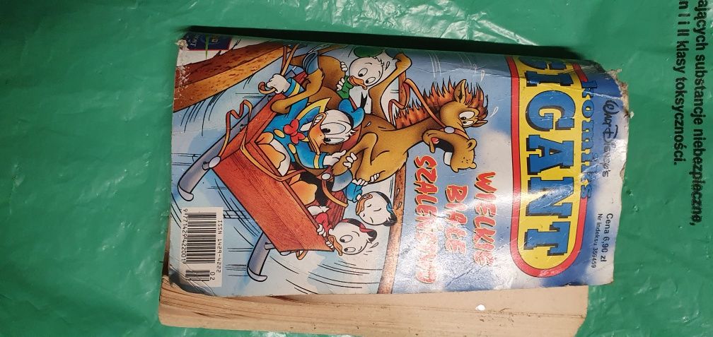 Komiks Gigant Wielkie Białe Szaleństwo