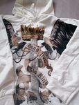 Bluza skrzydła z kapturem.