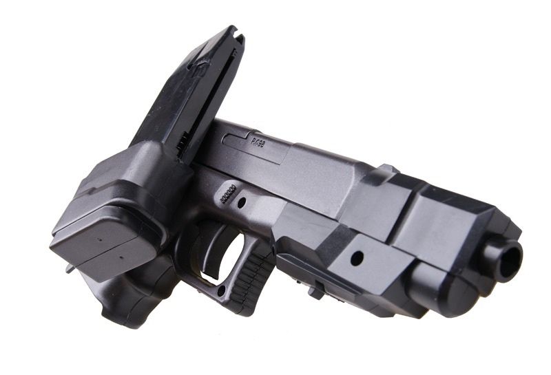 Детский пистолет Глок Glock 26 , 2 обоймы, удлинитель ствола