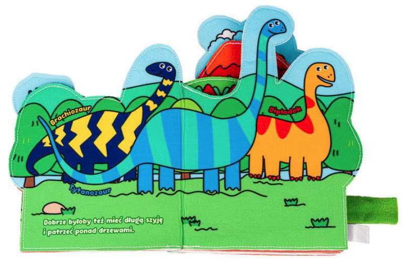 BALIBAZOO JOLLY BABY Książeczka Świat Dinozaurów NOWA