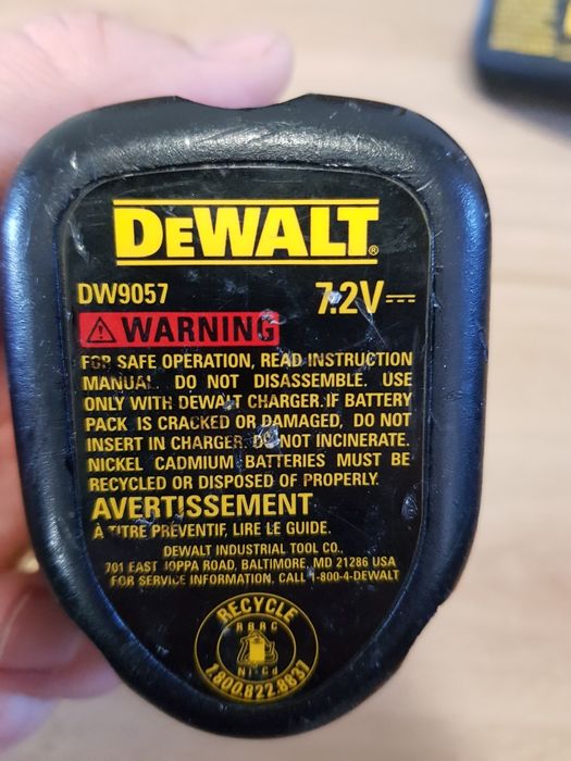 Wkrętarka DeWalt DW920 na baterie 7.2V, wkrętak, DW920K-2, DW 920