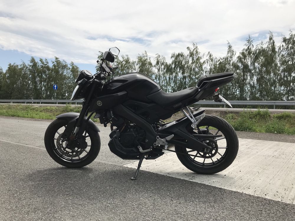 yamaha mt125 2k19r, nowy napęd, wydech storm