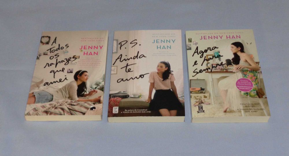 Trilogia A Todos os Rapazes que Amei de Jenny Han (NOVA)