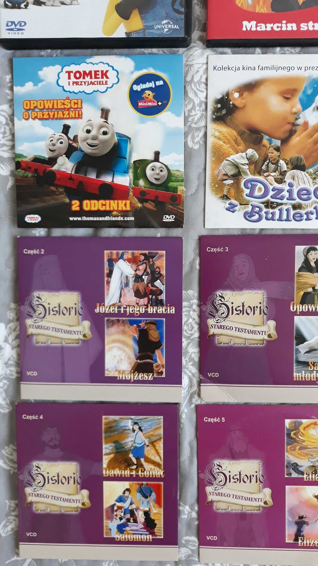 Bajki muzyka dla dzieci minionki, rybka minimini, strażak Sam, Alvin