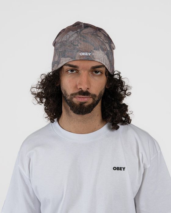 Шапка Obey Bold Camo Beanie (real tree) оригінал