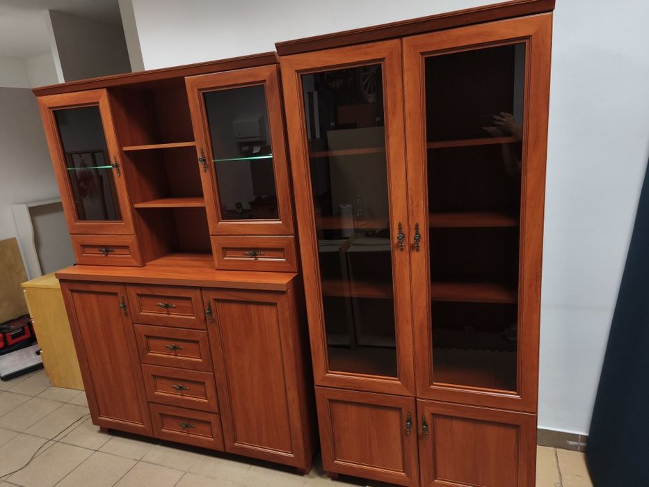 Zestaw mebli DOWÓZ GRATIS Bodzio meble witryna kredens komoda komplet