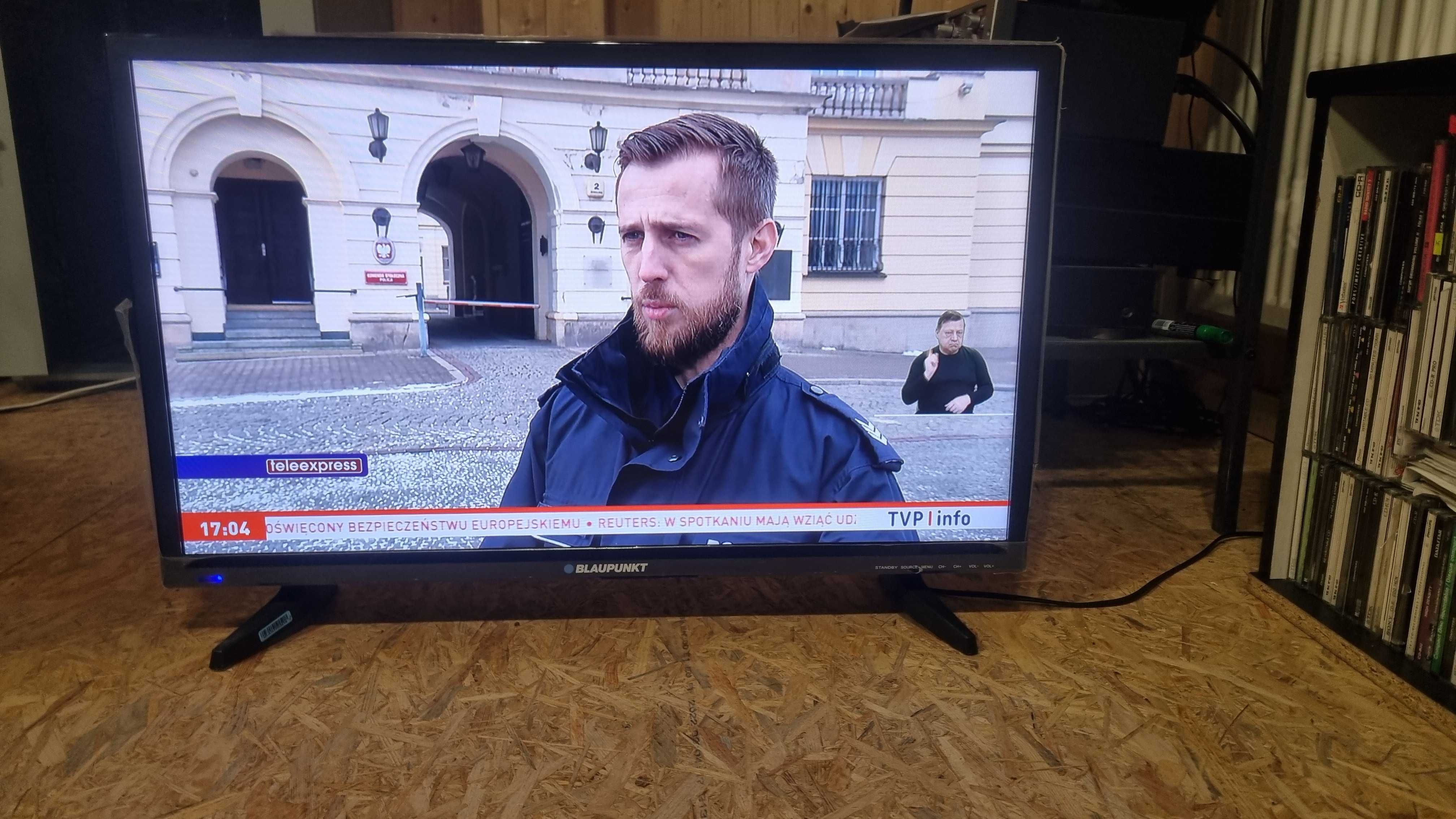 Telewizor BLAUPUNKT 32" nowy, DVBT C2, gwarancja-650zł.