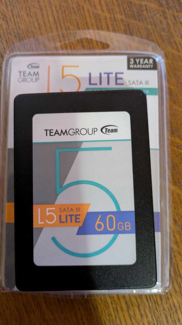 Накопичувач SSD 60GB Team L5 Lite 2.5" SATAIII TLC
